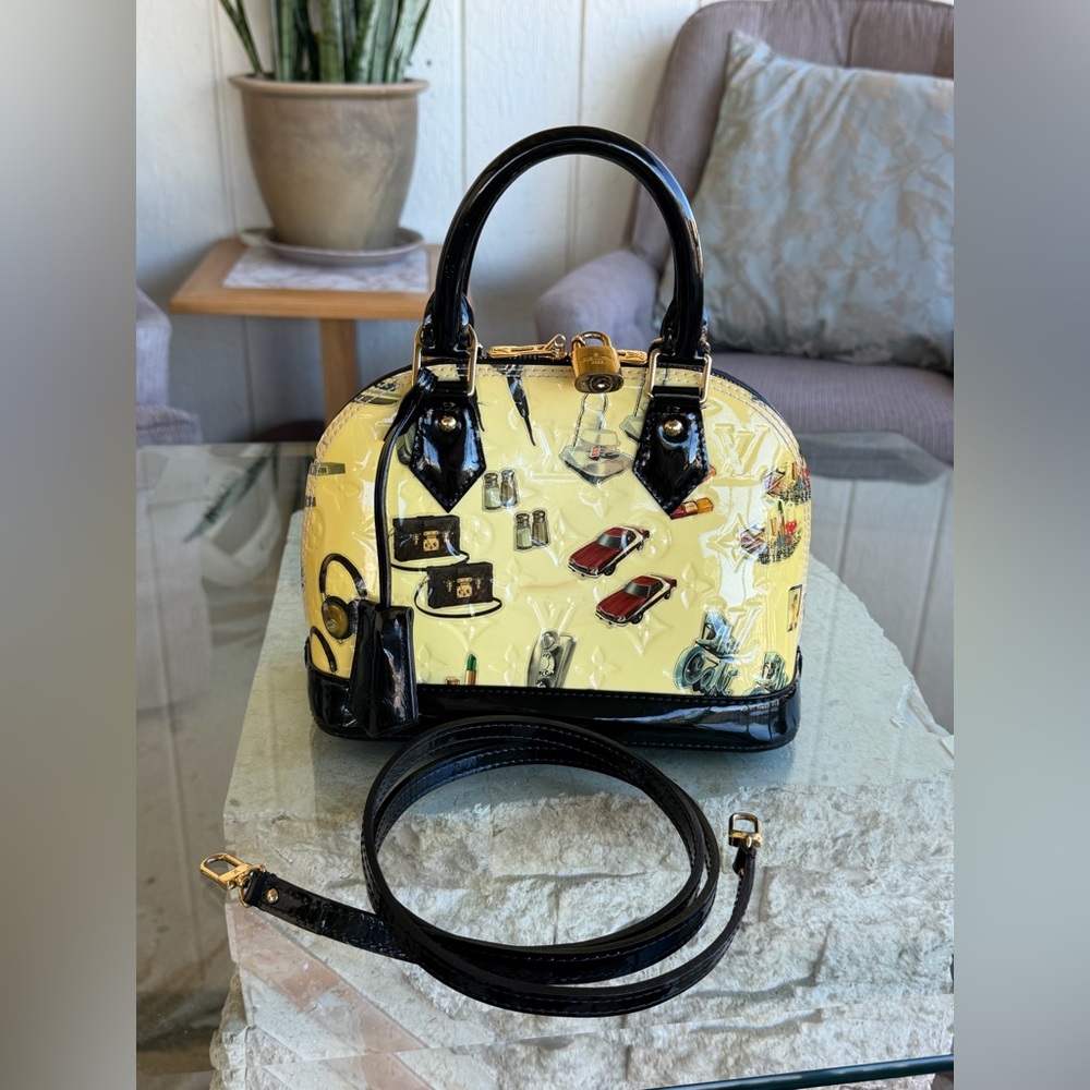 Louis Vuitton Alma BB Vernis Sticker Limited Edition
